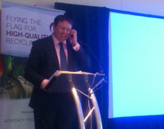 Defra minister Dan Rogerson also spoke at the Resource Association conference in London yesterday (July 9)